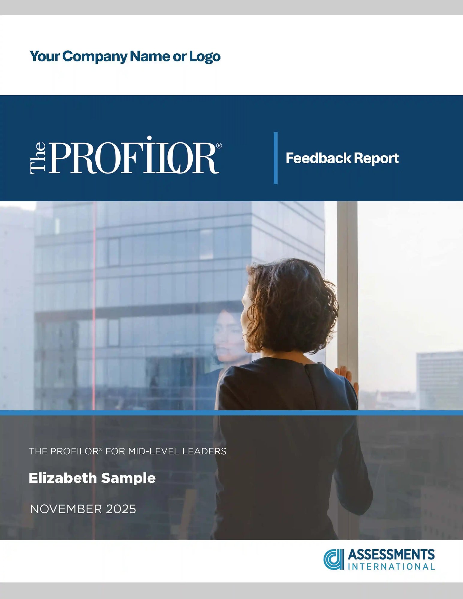 PROFILOR Cover Design Sample