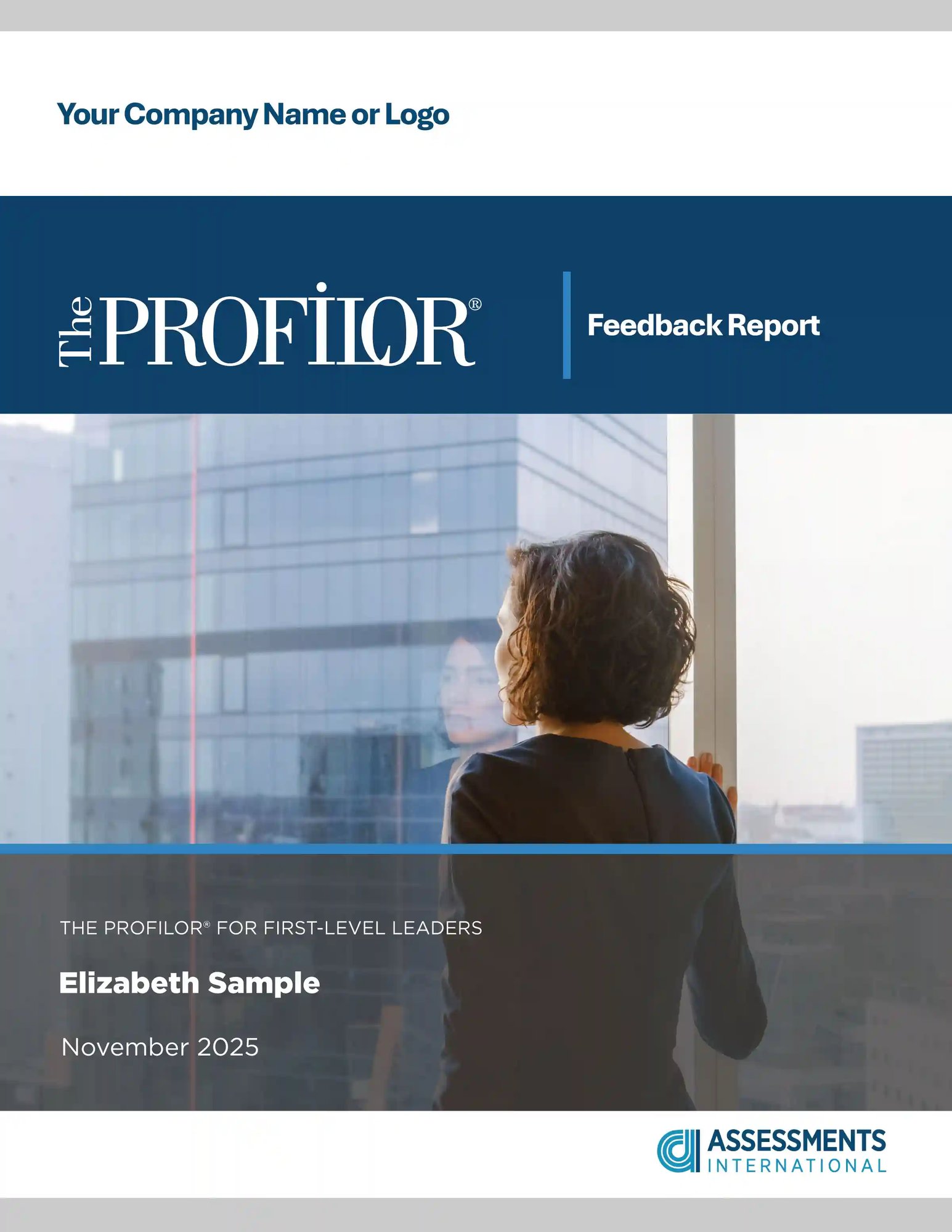 PROFILOR Cover Design Sample