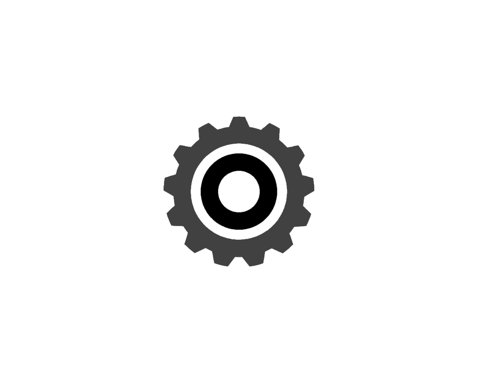 black and red Cog
