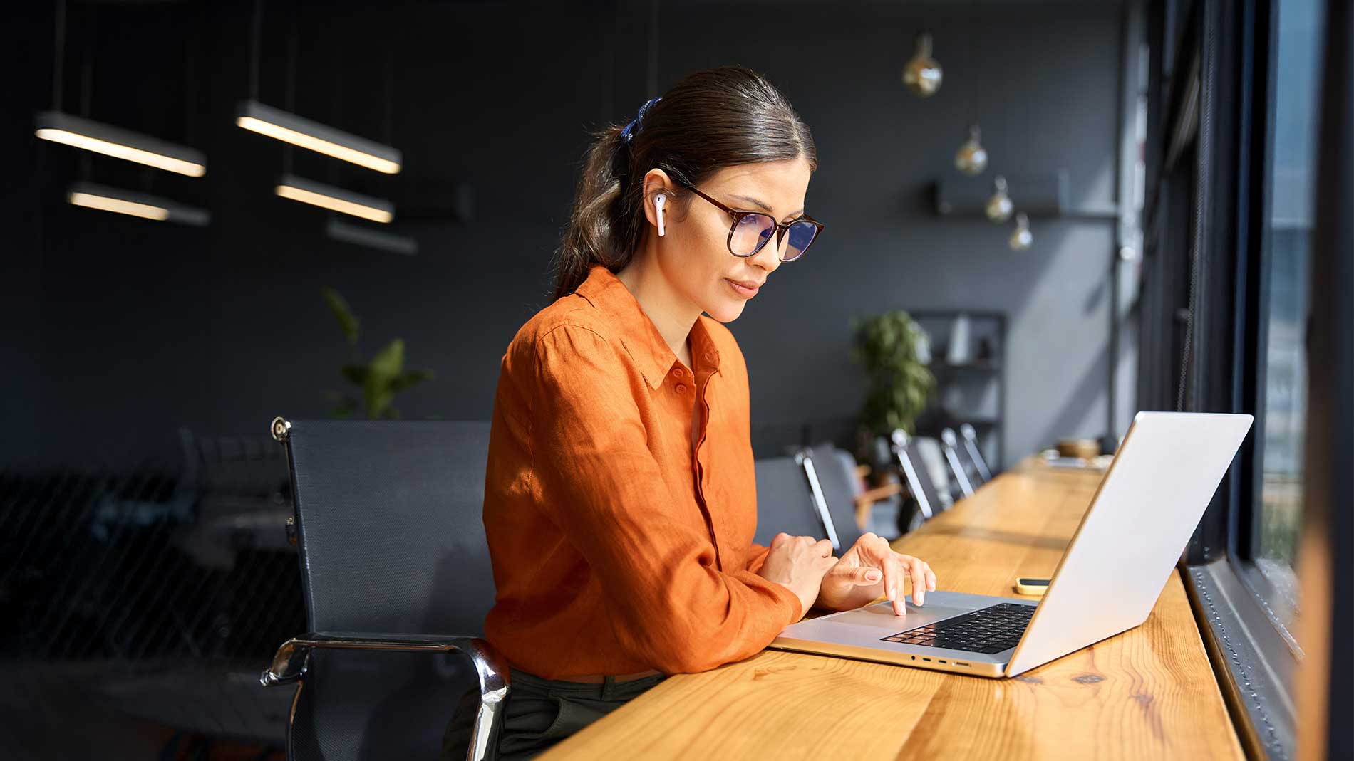 HR Professional on Laptop