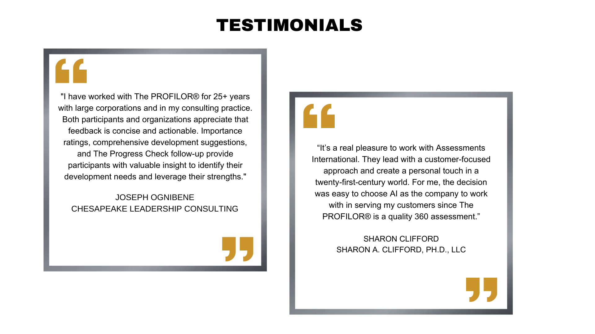 Testimonials (2)